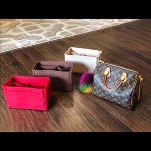 New Felt Organizer fits Louis Vuitton Speedy 25